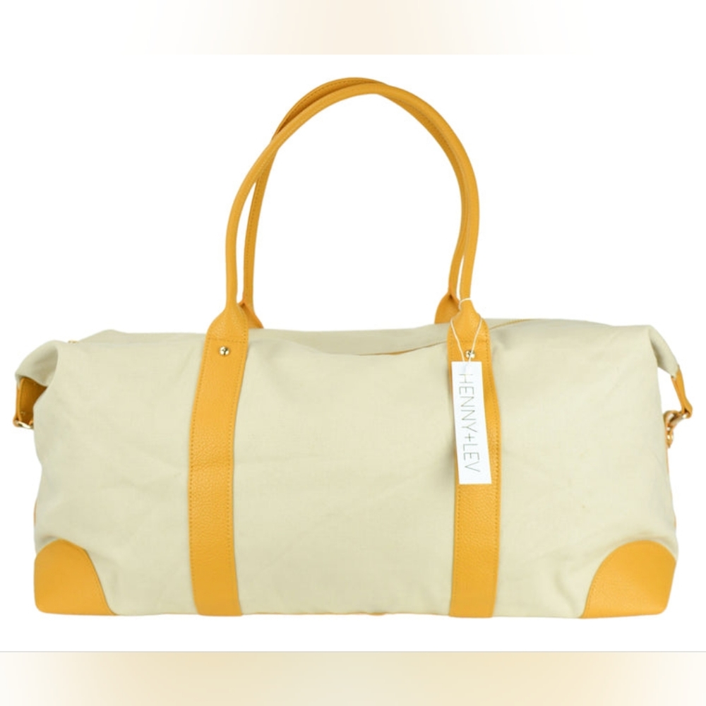 NWT Henny + Lev travel weekender bag